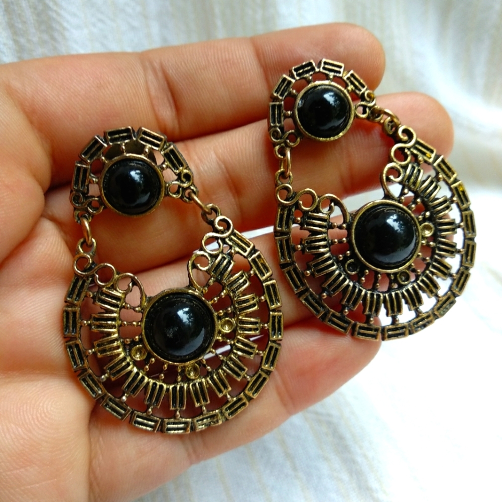 4 earrings and 5 bangles - antique finish - Picture 8 of 8
